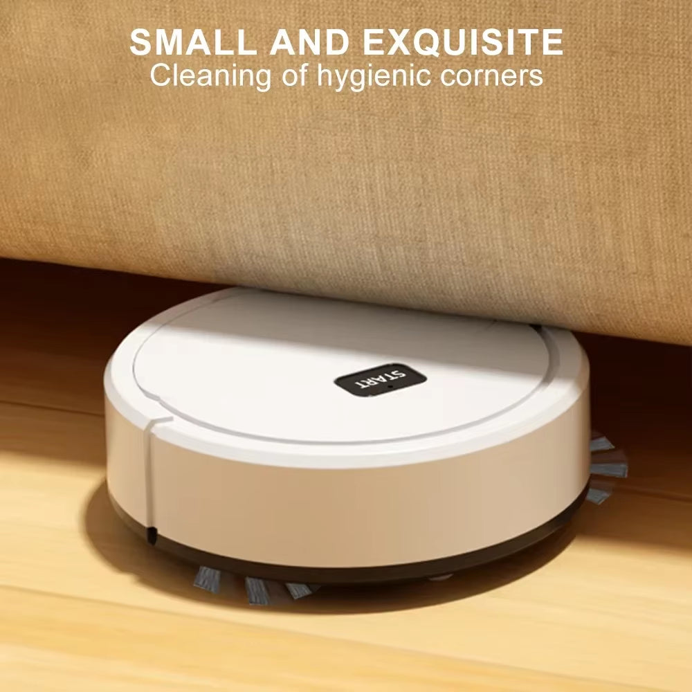 Intelligent Three-In-One Sweeping Machine: Automatic Sweeping, Vacuuming, and Mopping Robot for Home