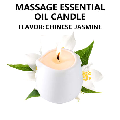 Fruity Scent Low Heat Massage Oil Candle Ultra Hydrating Body Care with Coconut Wax Oil 1.69 Oz Home Decor Valentines