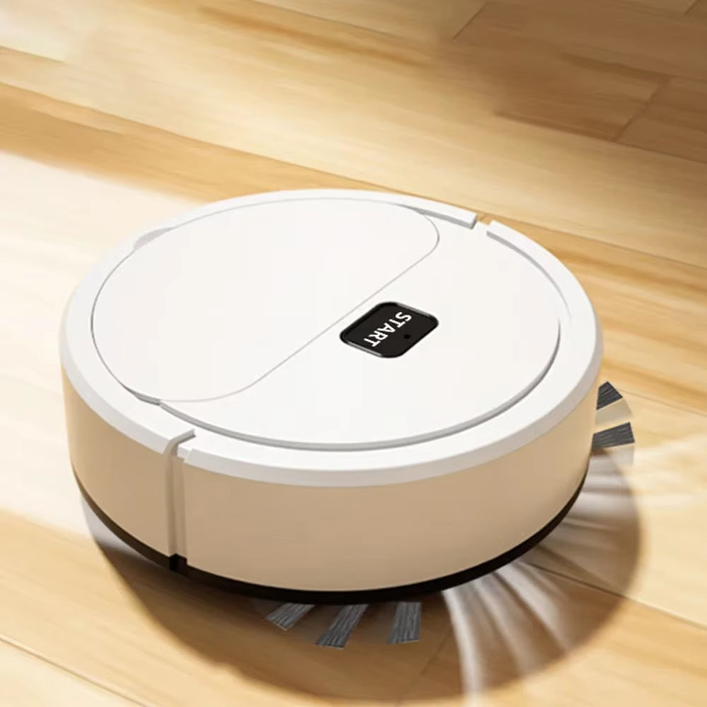 Intelligent Three-In-One Sweeping Machine: Automatic Sweeping, Vacuuming, and Mopping Robot for Home