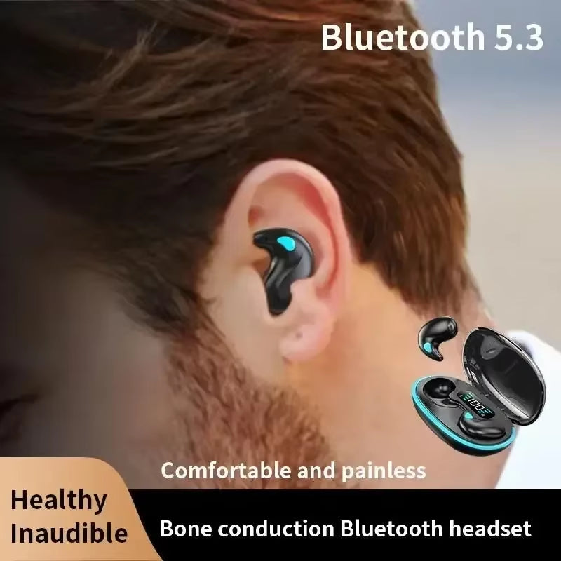 NEW Original X55 Wireless Sleep Earphone Noise Reduction Invisible Earphone Sleeping Headset Bluetooth Sport Headphones Earbuds