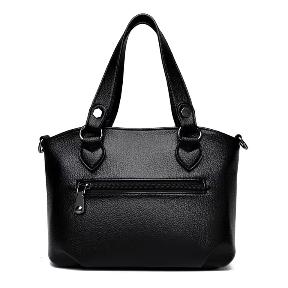 Multiple Pockets Layers Big Capacity Ladies Handbags PU Leather Messenger Designer High Quality Shoulder Crossbody Bag for Women