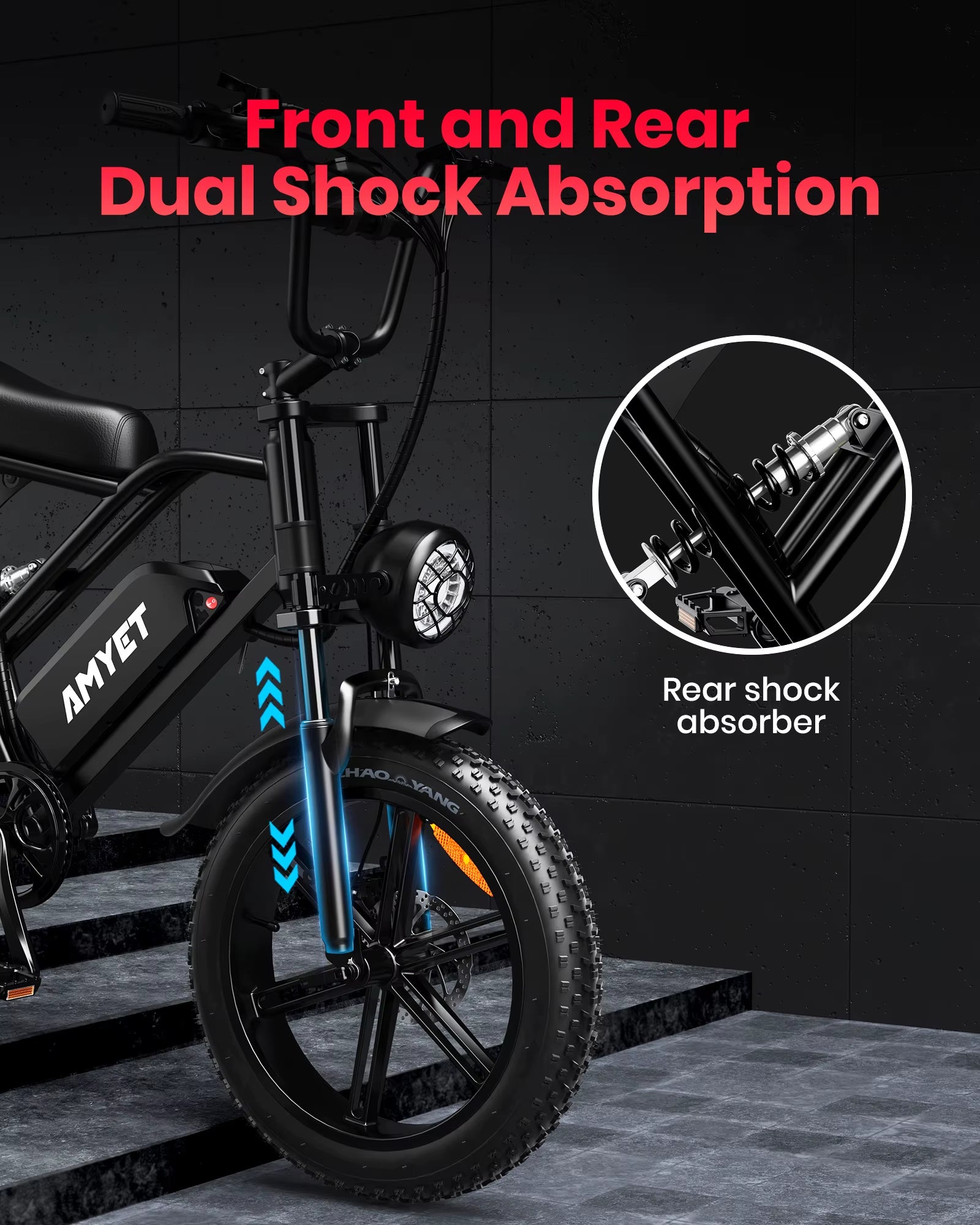 V9-G60 Adults Electric Bike 1000W Motor Bicycle 48V 20AH 20 Inch Tire Ebike Electric E Bikes Mountain Moped Ebikes for Men