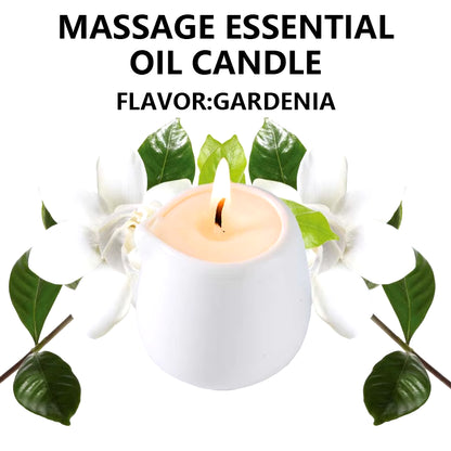 Fruity Scent Low Heat Massage Oil Candle Ultra Hydrating Body Care with Coconut Wax Oil 1.69 Oz Home Decor Valentines