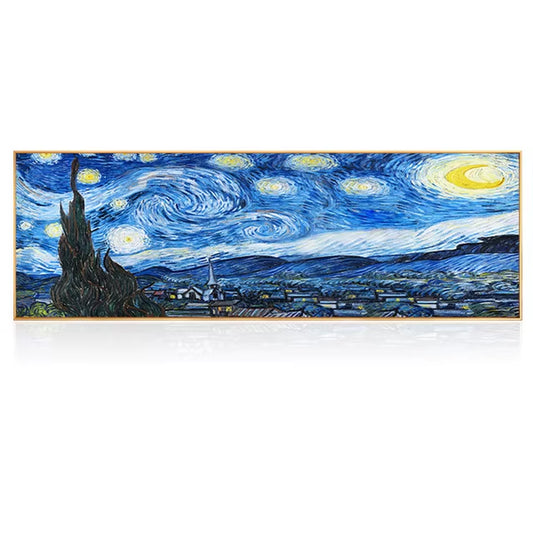 Famous Van Gogh Cafe Terrace at Night Oil Painting Reproductions on Canvas Posters and Prints Wall Art Picture for Living Room