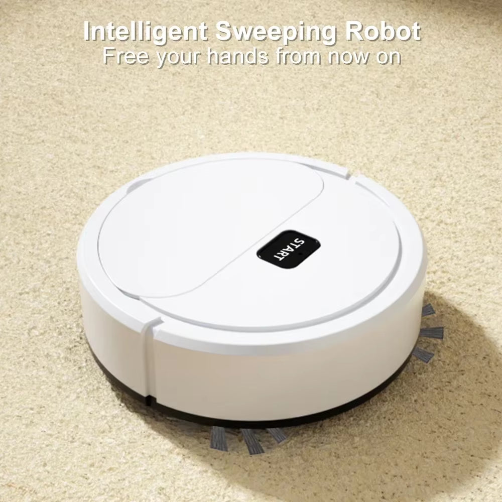 Intelligent Three-In-One Sweeping Machine: Automatic Sweeping, Vacuuming, and Mopping Robot for Home