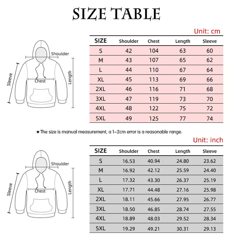 Men'S Hooded Animal Wolf 3D Print Hoodies Top Fashion New Autumn Fashion Casual Long Sleeved Pullover Oversized Sweatshirts